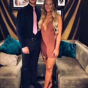 Dark Pink/Mauve Mini Dress